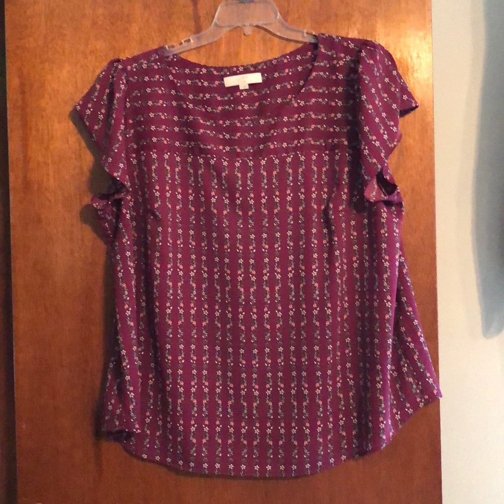Loft Plus size 20 blouse . Like new